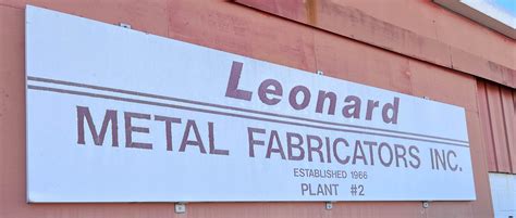 sheet metal fabrication mississippi|leonard metal fabrications.